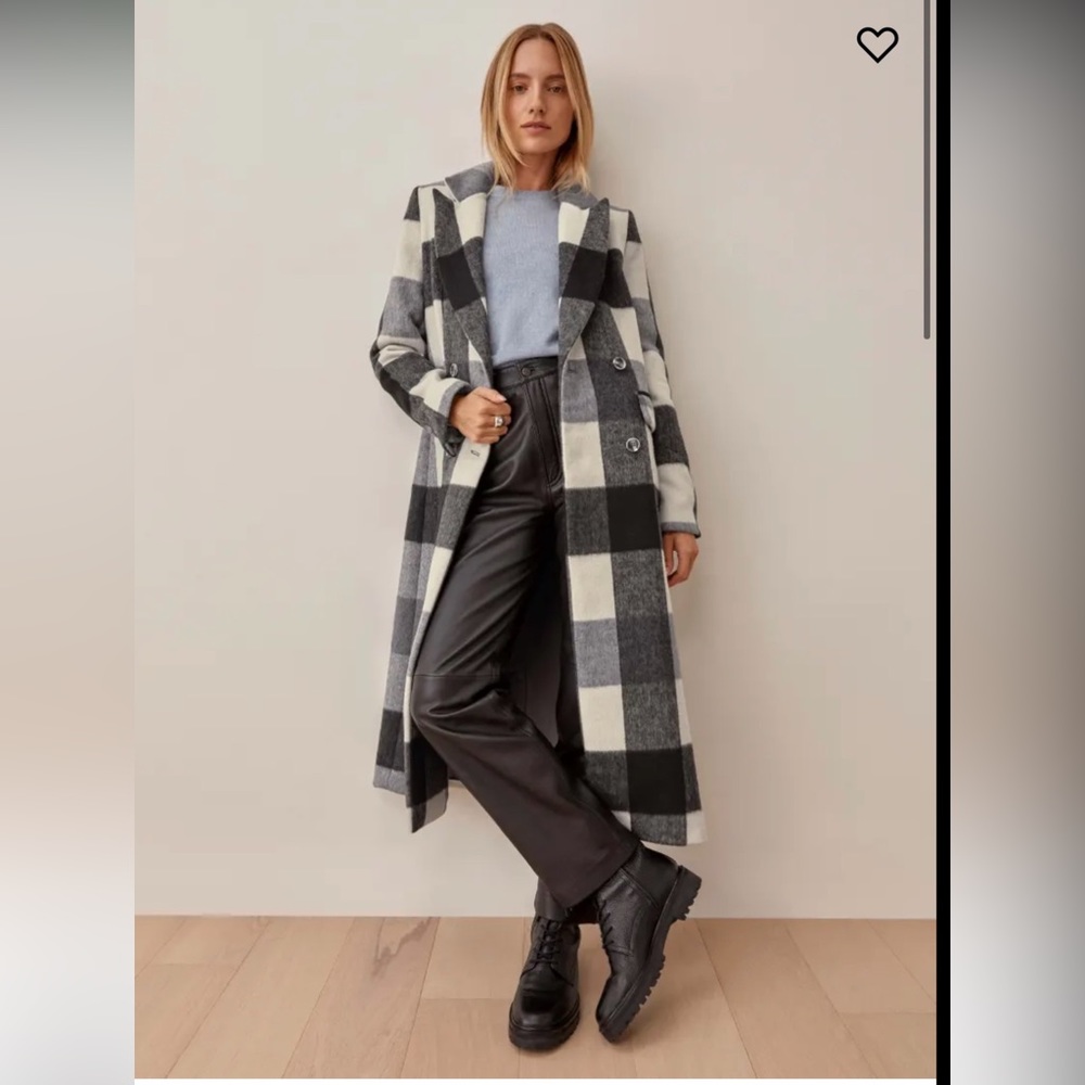 REFORMATION YORK COAT- SIZE XS